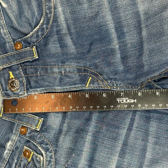 Vintage True Religion Jeans Y2K Size 28 Jordan Straight Leg Distressed denim USA - Picture 10 of 11